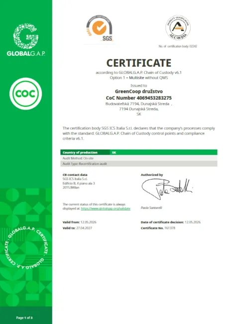 Global GAP GC 2026
